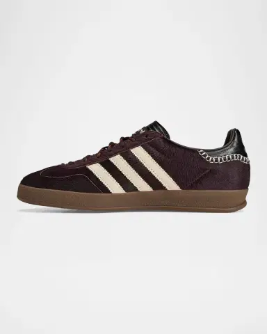 Adidas x Wales Bonner Men's Gazelle Ponyhair Sneakers | Thumbnail 4 Adidas x Wales Bonner Men's Gazelle Ponyhair Sneakers | Thumbnail 4