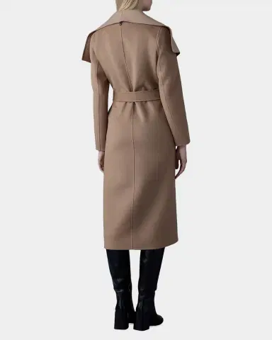 Mackage Mai Wool Belted Wrap Coat | Thumbnail 2