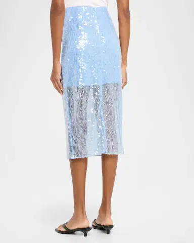 Veronica Beard Allora Sequined Midi Skirt | Thumbnail 3 Veronica Beard Allora Sequined Midi Skirt | Thumbnail 3