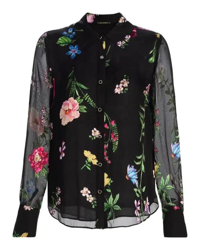 The Janice Floral-Print Blouse