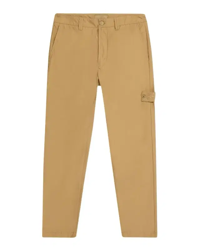 Ghost Cotton Mid-Rise Straight-Leg Pants