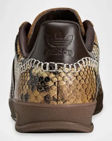 adidas x Wales Bonner Men 's Gazelle Snake-Effect Leather Sneakers | Thumbnail 4 adidas x Wales Bonner Men 's Gazelle Snake-Effect Leather Sneakers | Thumbnail 4