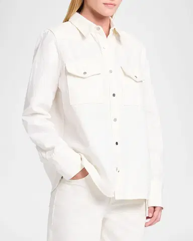 TWP Ranchers Daughter Denim Shirt | Thumbnail 4