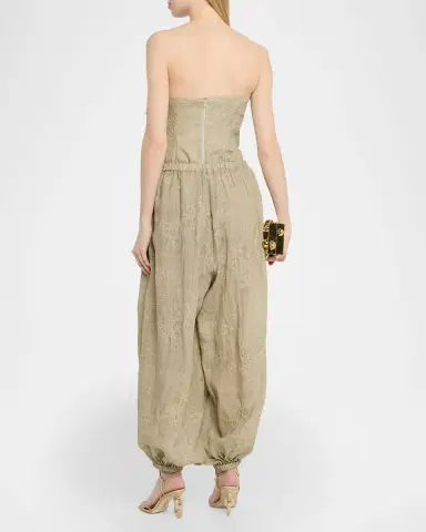 JBQ Roman Embroidered Balloon Pants | Thumbnail 3 JBQ Roman Embroidered Balloon Pants | Thumbnail 3