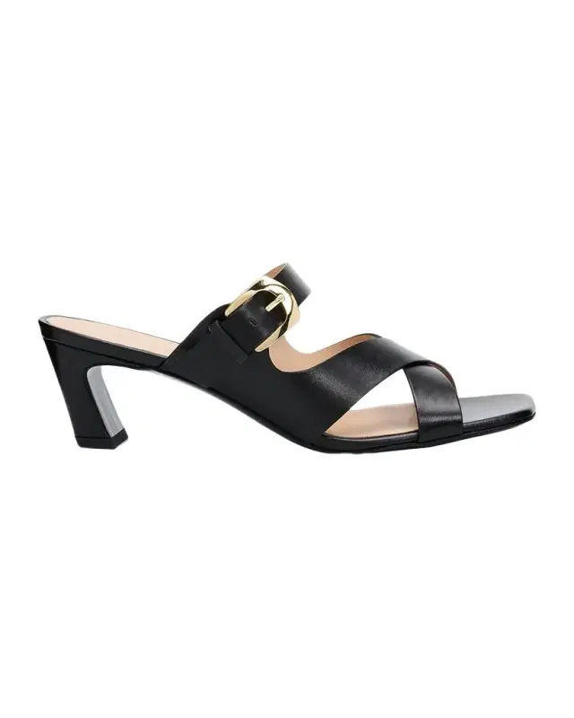 0mm Sai Leather Slide Sandals