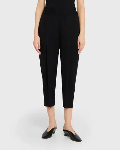 Issey Miyake Campagne Tapered Stretch Cotton Trousers | Thumbnail 4