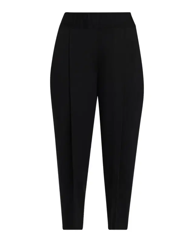 Issey Miyake Campagne Tapered Stretch Cotton Trousers