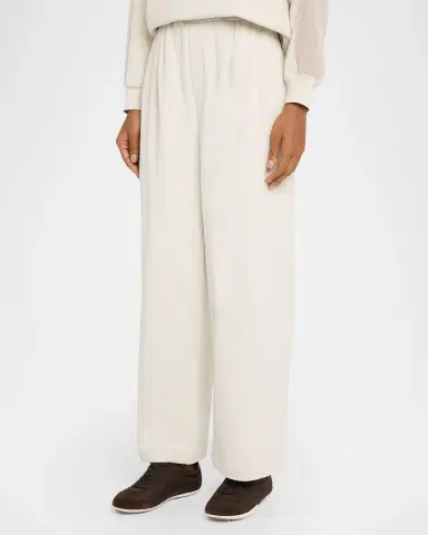 Brunello Cucinelli Straight-Leg Pull-On Sport Pants | Thumbnail 4