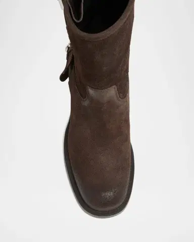 Chloé Dakota Suede Moto Ankle Boots | Thumbnail 6 Chloé Dakota Suede Moto Ankle Boots | Thumbnail 6