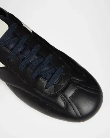 McQueen Men 's Boxe Nappa Leather Low-Top Sneakers | Thumbnail 5