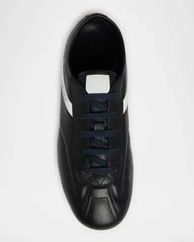 McQueen Men 's Boxe Nappa Leather Low-Top Sneakers | Thumbnail 6