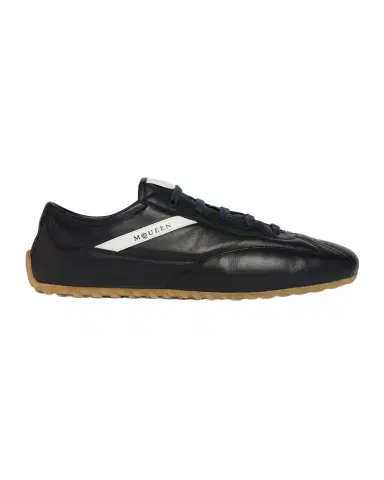 McQueen Men 's Boxe Nappa Leather Low-Top Sneakers | Thumbnail 1