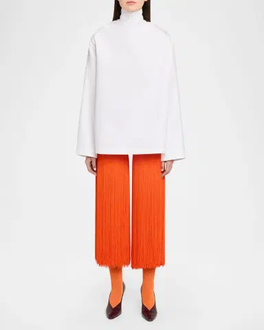 Alaïa Cotton Poplin Reverse Jacket | Thumbnail 2 Alaïa Cotton Poplin Reverse Jacket | Thumbnail 2
