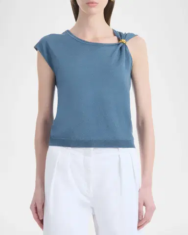 Altuzarra Rinaldi Knit Asymmetric Top | Thumbnail 4 Altuzarra Rinaldi Knit Asymmetric Top | Thumbnail 4