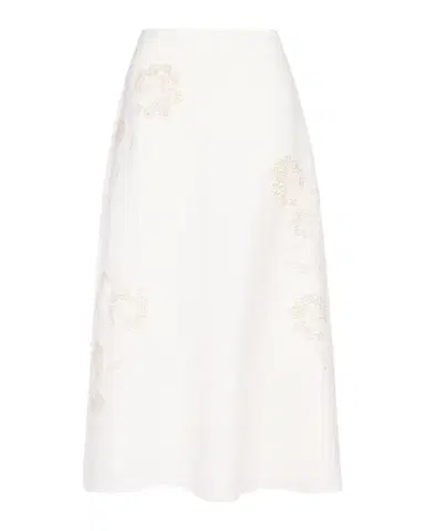TWP The A-Line Embroidered Linen Skirt | Thumbnail 1