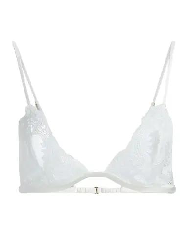 Kiki de Montparnasse Voltaire Embroidered Lace Triangle Bra | Thumbnail 1