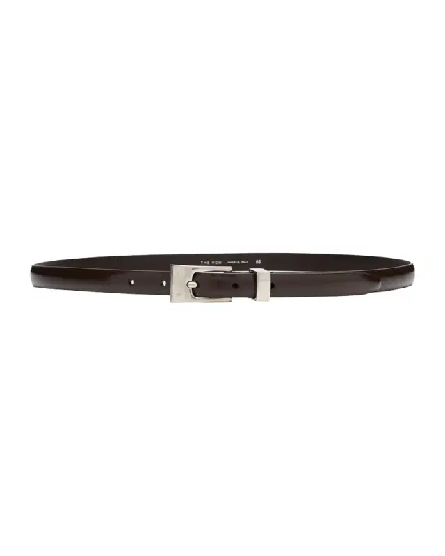 Downtown Slim Leather Belt