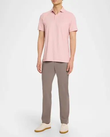 Peter Millar Men's Crown Crafted Casablanca Performance Jersey Polo Shirt | Thumbnail 2