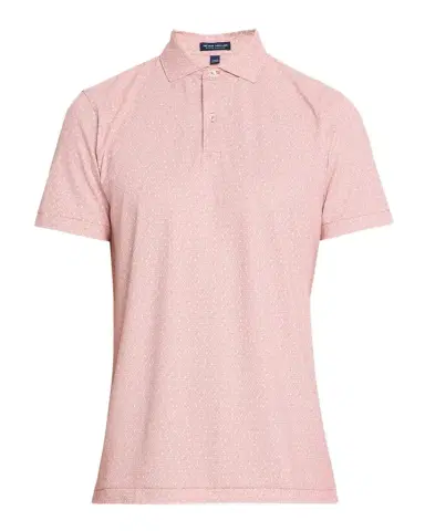 Peter Millar Men's Crown Crafted Casablanca Performance Jersey Polo Shirt | Thumbnail 1