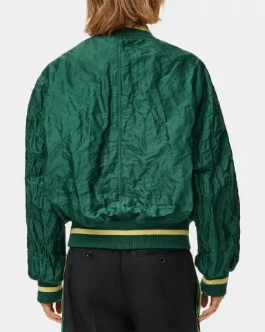 Loewe Satin Oversized Bomber Jacket | Thumbnail 3 Loewe Satin Oversized Bomber Jacket | Thumbnail 3