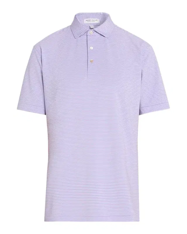 Peter Millar Men 's Crown Sport Hales Performance Jersey Polo Shirt