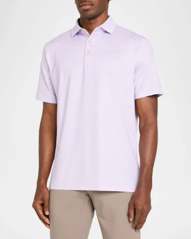 Peter Millar Men's Ashgrove Performance Stretch Polo Shirt | Thumbnail 4 Peter Millar Men's Ashgrove Performance Stretch Polo Shirt | Thumbnail 4