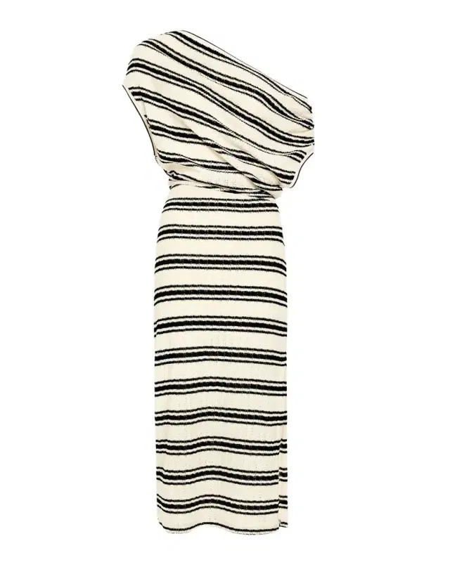 Striped Chet Midi Dress