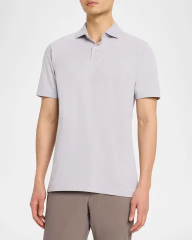 Peter Millar Men's Crown Crafted Albatross Cotton-Blend Pique Polo Shirt | Thumbnail 4 Peter Millar Men's Crown Crafted Albatross Cotton-Blend Pique Polo Shirt | Thumbnail 4