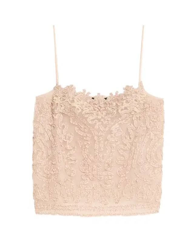Giselle Square-Neck Ribbon Blouse
