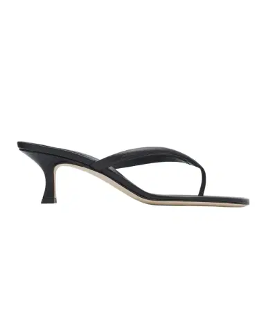 Manolo Blahnik 50mm Paterno Leather Thong Sandals | Thumbnail 1 Manolo Blahnik 50mm Paterno Leather Thong Sandals | Thumbnail 1