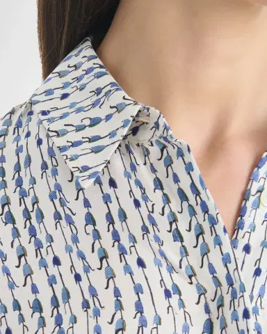 Altuzarra Chika Silk Button-Front Top | Thumbnail 4 Altuzarra Chika Silk Button-Front Top | Thumbnail 4