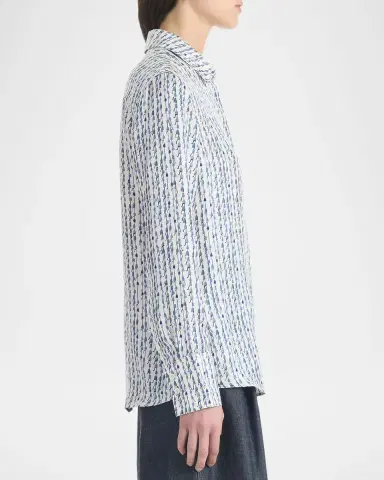 Altuzarra Chika Silk Button-Front Top | Thumbnail 5 Altuzarra Chika Silk Button-Front Top | Thumbnail 5