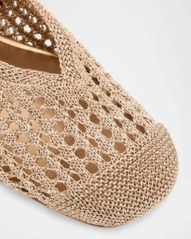Stuart Weitzman Leora Crochet Mary Jane Ballerina Flats | Thumbnail 5 Stuart Weitzman Leora Crochet Mary Jane Ballerina Flats | Thumbnail 5