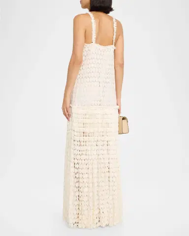 Ulla Johnson Sigrid Lace Sleeveless Gown | Thumbnail 3 Ulla Johnson Sigrid Lace Sleeveless Gown | Thumbnail 3