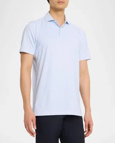 Peter Millar Men's Crown Crafted Mayfield Performance Jersey Polo Shirt | Thumbnail 4 Peter Millar Men's Crown Crafted Mayfield Performance Jersey Polo Shirt | Thumbnail 4