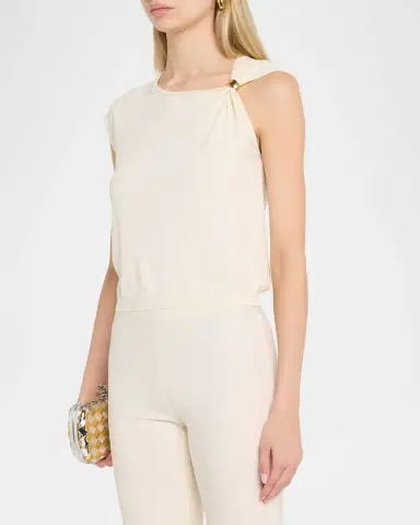 Altuzarra Rinaldi Knit Asymmetric Top | Thumbnail 4 Altuzarra Rinaldi Knit Asymmetric Top | Thumbnail 4