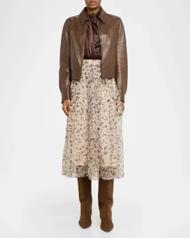 Brunello Cucinelli Silk Draped Sleeveless Blouse | Thumbnail 2 Brunello Cucinelli Silk Draped Sleeveless Blouse | Thumbnail 2