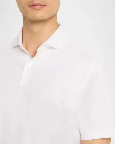 Peter Millar Men's Crown Crafted Albatross Cotton-Blend Pique Polo Shirt | Thumbnail 5 Peter Millar Men's Crown Crafted Albatross Cotton-Blend Pique Polo Shirt | Thumbnail 5