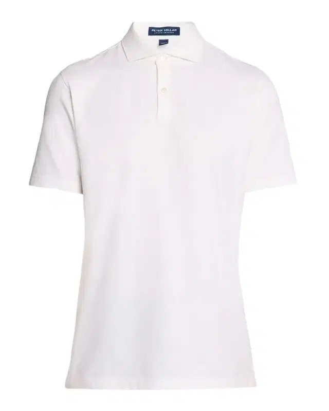 Peter Millar Men 's Crown Crafted Albatross Cotton-Blend Pique Polo Shirt