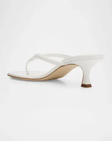 Manolo Blahnik 50mm Paterno Leather Thong Sandals | Thumbnail 2 Manolo Blahnik 50mm Paterno Leather Thong Sandals | Thumbnail 2