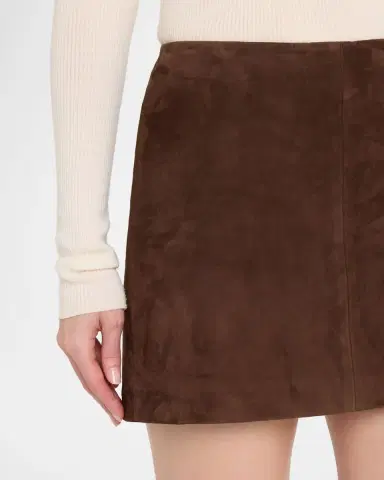 ARMA Melody A-Line Suede Mini Skirt | Thumbnail 5 ARMA Melody A-Line Suede Mini Skirt | Thumbnail 5