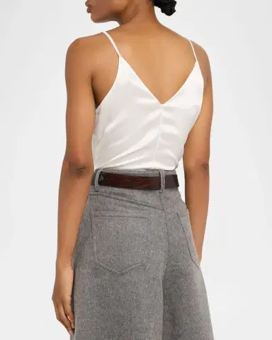 Brunello Cucinelli Silk Cami Blouse | Thumbnail 3 Brunello Cucinelli Silk Cami Blouse | Thumbnail 3