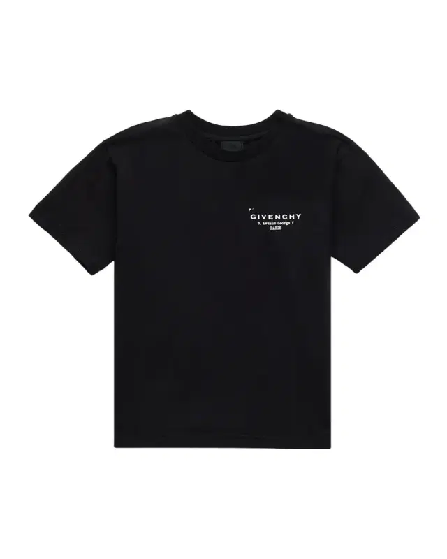 Boy 's Logo Stamp-Print Short-Sleeved Cotton T-Shirt, Size 4-6