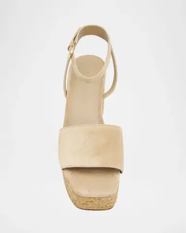 Vince 75mm Castella Suede Platform Sandals | Thumbnail 6