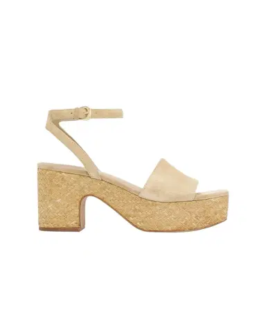 Vince 75mm Castella Suede Platform Sandals | Thumbnail 1