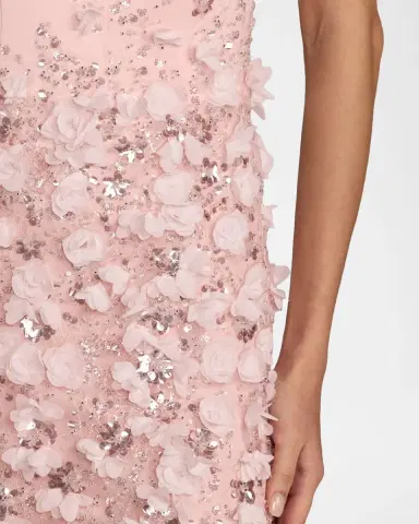 Mac Duggal Embellished Satin Strapless Gown | Thumbnail 4 Mac Duggal Embellished Satin Strapless Gown | Thumbnail 4