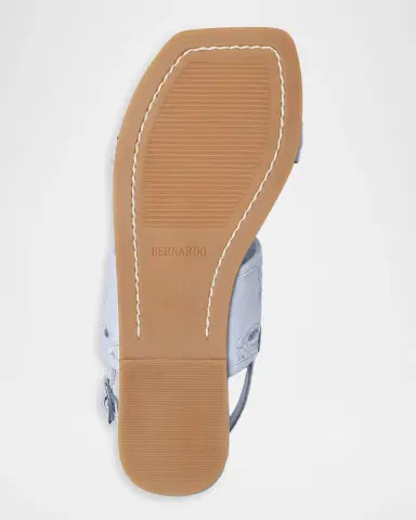 Bernardo Orla Cutout Leather Slingback Sandals | Thumbnail 4
