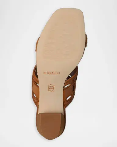Bernardo Gemma Embroidered Leather Mule Sandals | Thumbnail 5 Bernardo Gemma Embroidered Leather Mule Sandals | Thumbnail 5