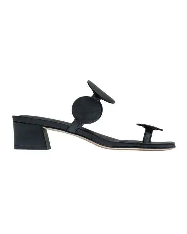 Bernardo 30mm Jupiter Moon Leather Mule Sandals