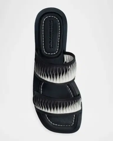 Bernardo Andorra Leather Flat Slide Sandals | Thumbnail 3 Bernardo Andorra Leather Flat Slide Sandals | Thumbnail 3